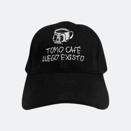 GORRA - TOMO CAFÉ LUEGO EXISTO
