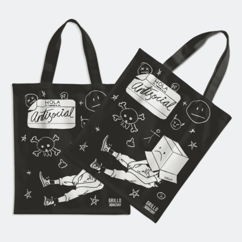 TOTE BAG ANTISOCIAL