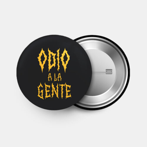ODIO A LA GENTE - Pin