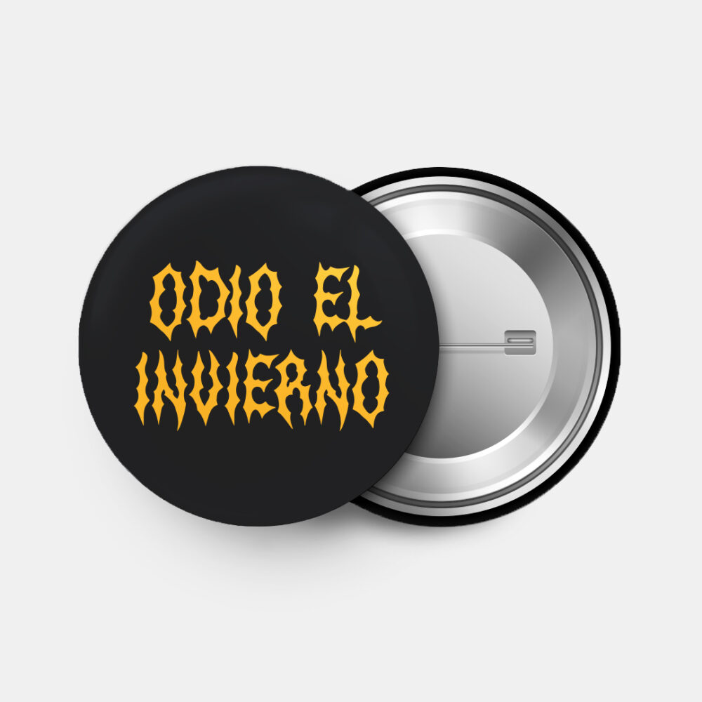 ODIO EL INVIERNO - Pin